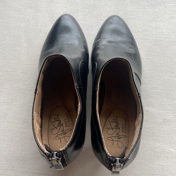 Black Women's Ankle Boots life stride flex size 6 - Picture 3 of 10